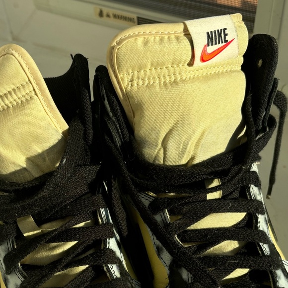 Nike Dunk High 1985 Black Acid Wash - Picture 7 of 7